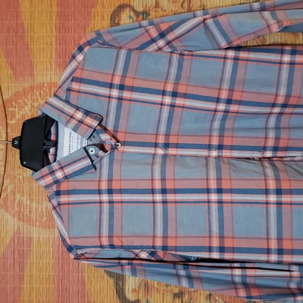 Denim & Flower, medium, slim fit, soft pink